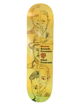 Stereo Clint Peterson Half Sketches 8" Classic Skateboard Deck