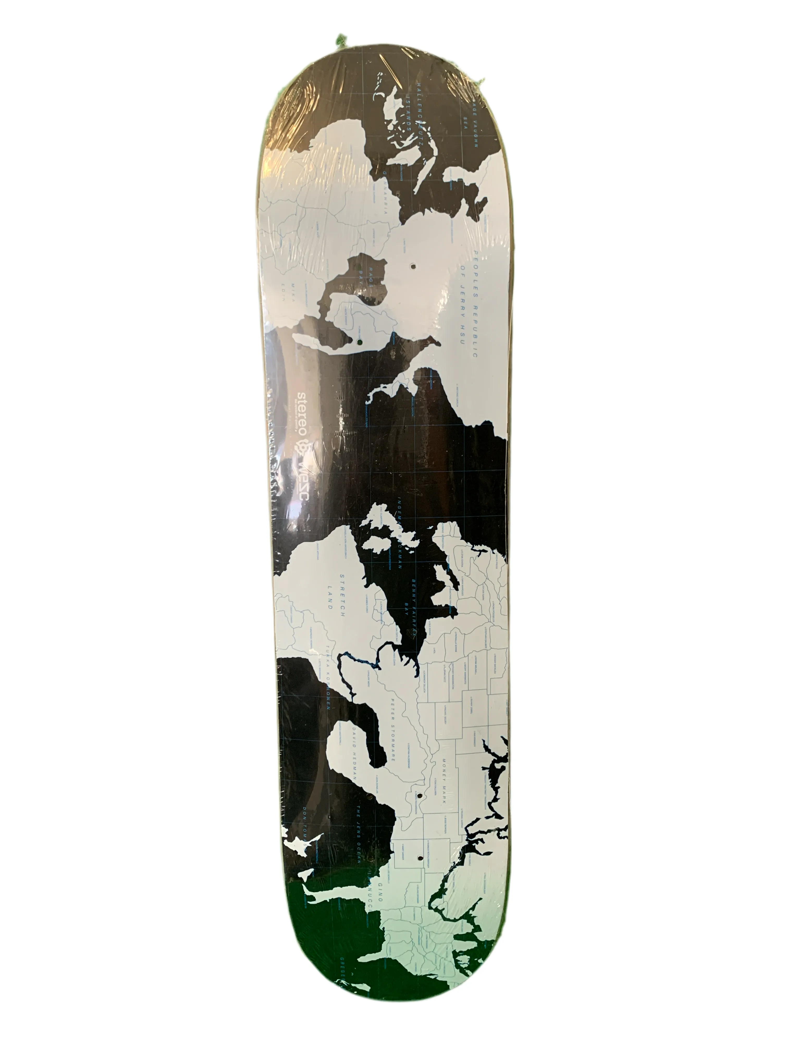 Stereo Wesc Map Deck 7.5" Classic Skateboard Deck