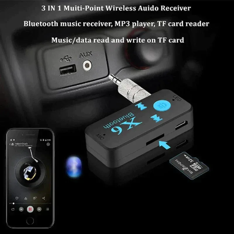 Streaming Wireless Car Bluetooth Receiver 3.5 mm