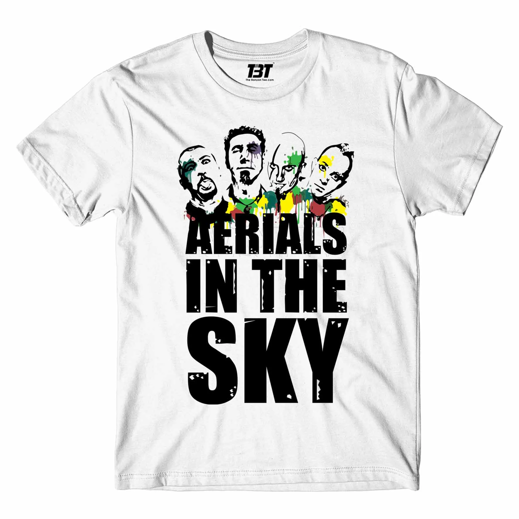 System Of A Down T shirt - Aerials In The Sky