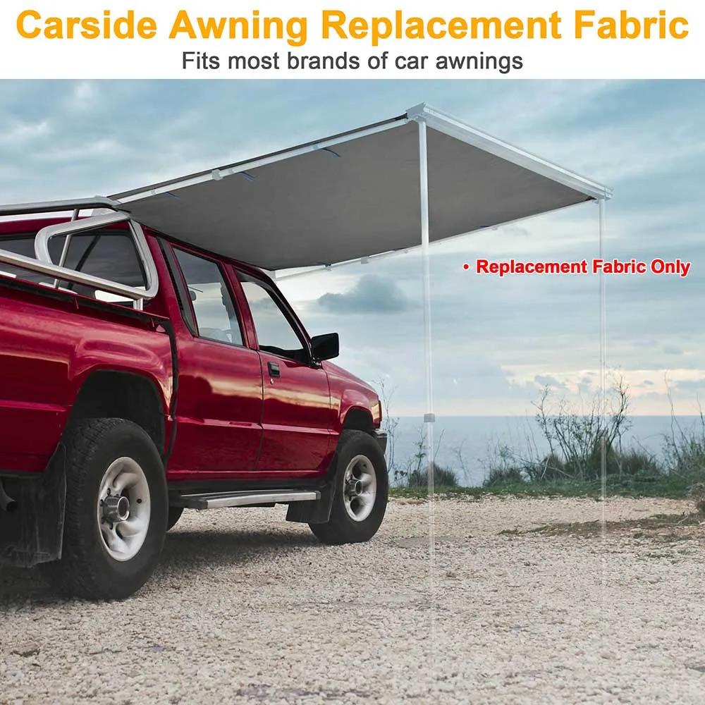 TheLAShop 4' 7" x 6' 7" Car Awning Canopy (4.5'x6') UV50  PU2,000mm