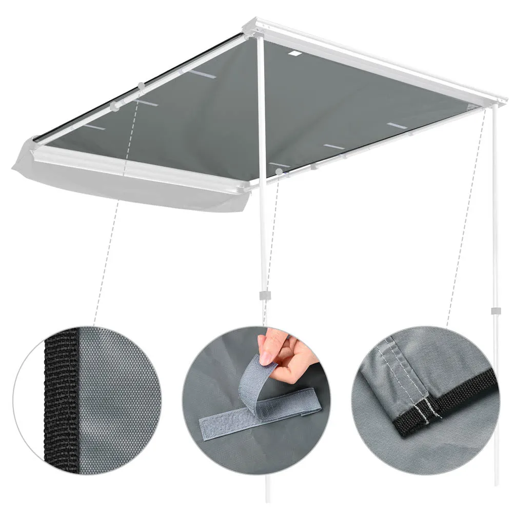 TheLAShop 4' 7" x 6' 7" Car Awning Canopy (4.5'x6') UV50  PU2,000mm