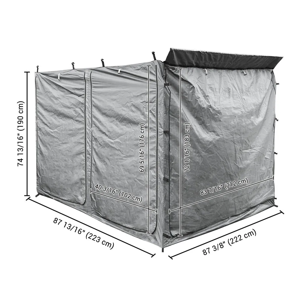 TheLAShop RV Awning Screen Room for Travel Trailer 8' 2" x 7' 7"