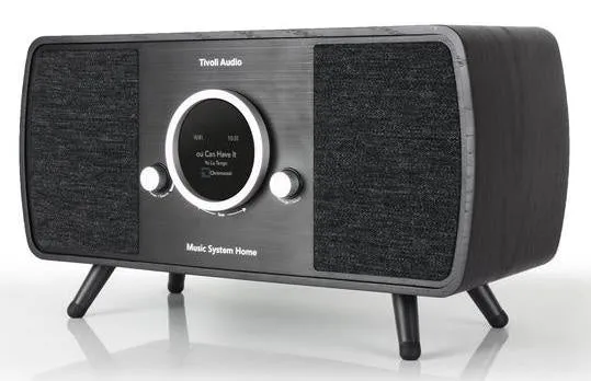 Tivoli MSYH2LBLK Tafelradio met Retro Design, Art Music System Home