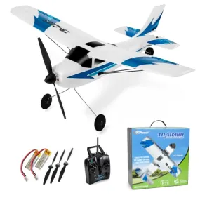 Top Race Remote Control Airplane | RC Plane 3 Channel Battery Powered Ready to Fly Stunts