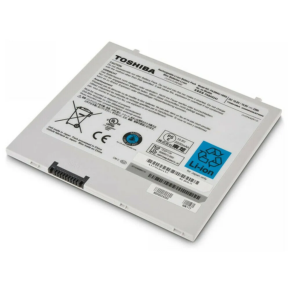 Toshiba 6-Cell 10.8V 23WH Li-Ion Battery for 10 Thrive Tablet PA3884U H000024250