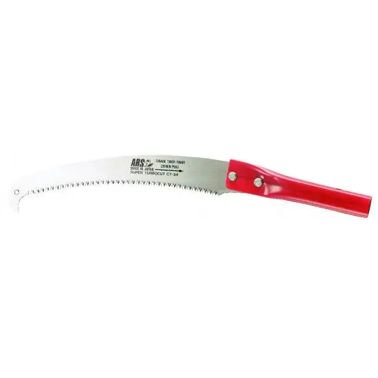 TURBOCUT SAW HEAD FOR EXP POLE - JG-2 GRIP - NO SHEATH - CURVED BLADE/4MM PITCH - LENGTH 340MM - THICKNESS 1.5MM