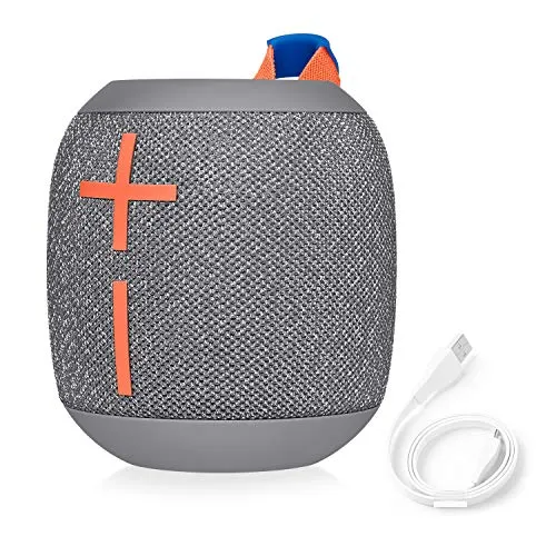 Ultimate Ears Wonderboom 2, Portable Wireless Bluetooth Speaker, Big Bass 360 Sound, Waterproof/Dustproof IP67, Floatable, 33-m (100-ft) Range - Deep Space