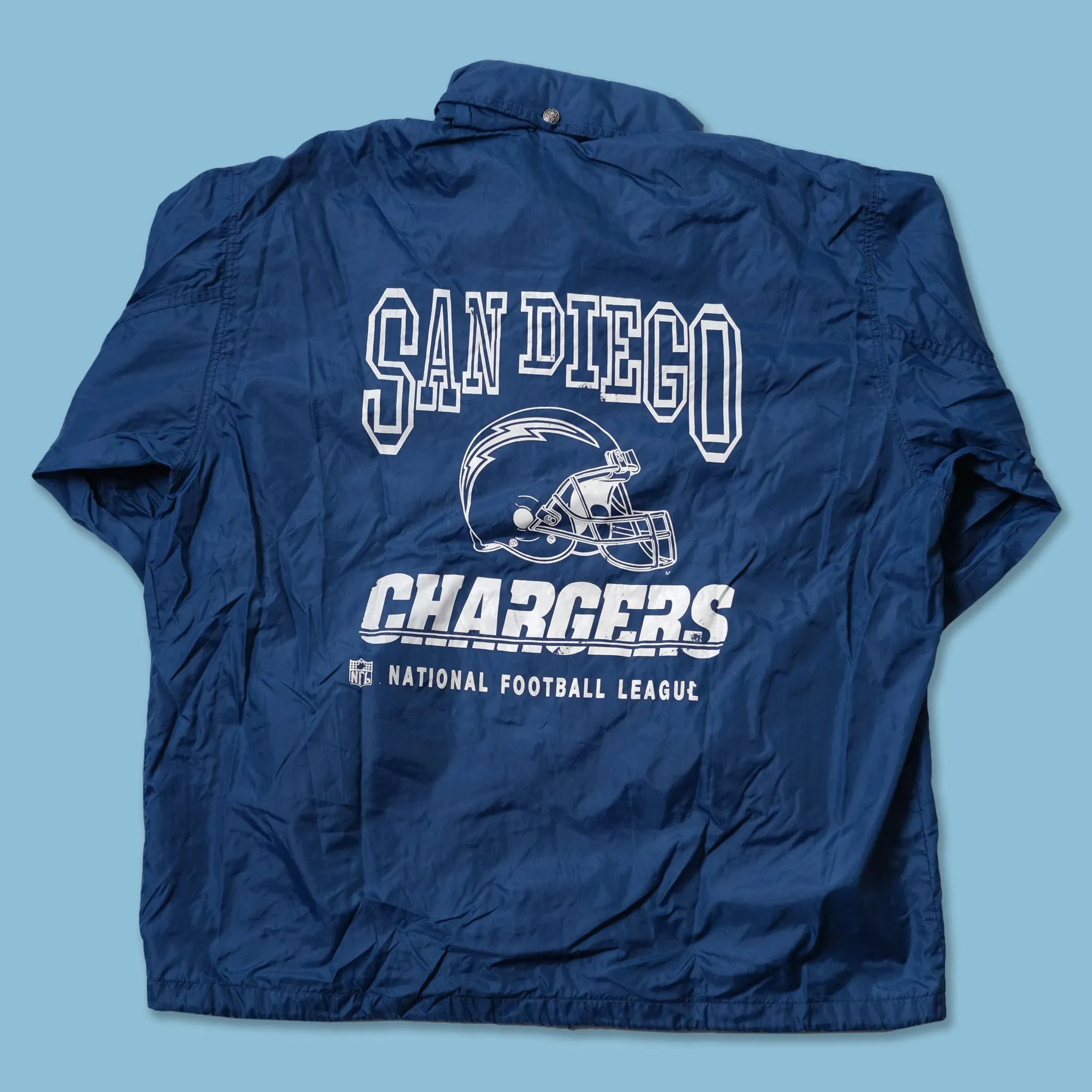 Vintage San Diego Chargers Coach Jacket XLarge