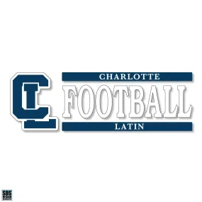 Vinyl Car Decal- Football