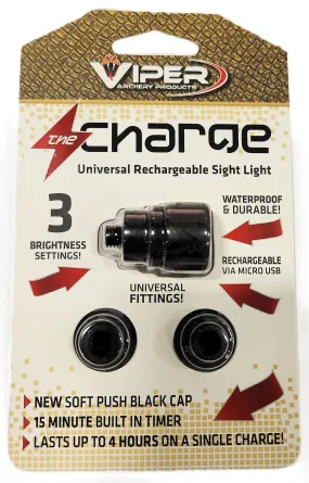 Viper Archery THE CHARGE – UNIVERSAL RECHARGEABLE SIGHT LIGHT