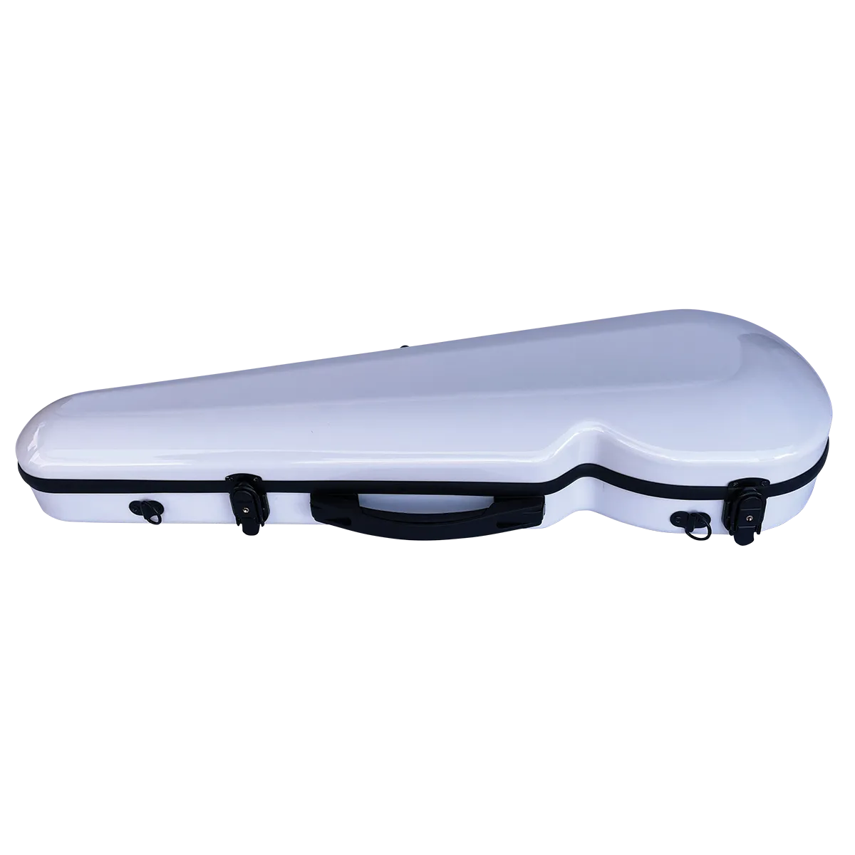 Vivo Polycarbonate Shaped Violin Case 3/4 White