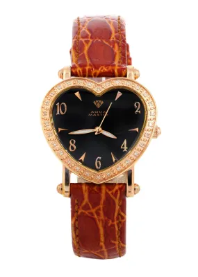 Womens Rose Gold Tone Diamond Watch | Appx 0.52 Carats