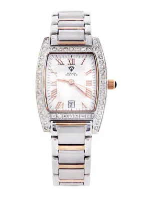 Womens Rose Gold Tone Diamond Watch | Appx 1.12 Carats