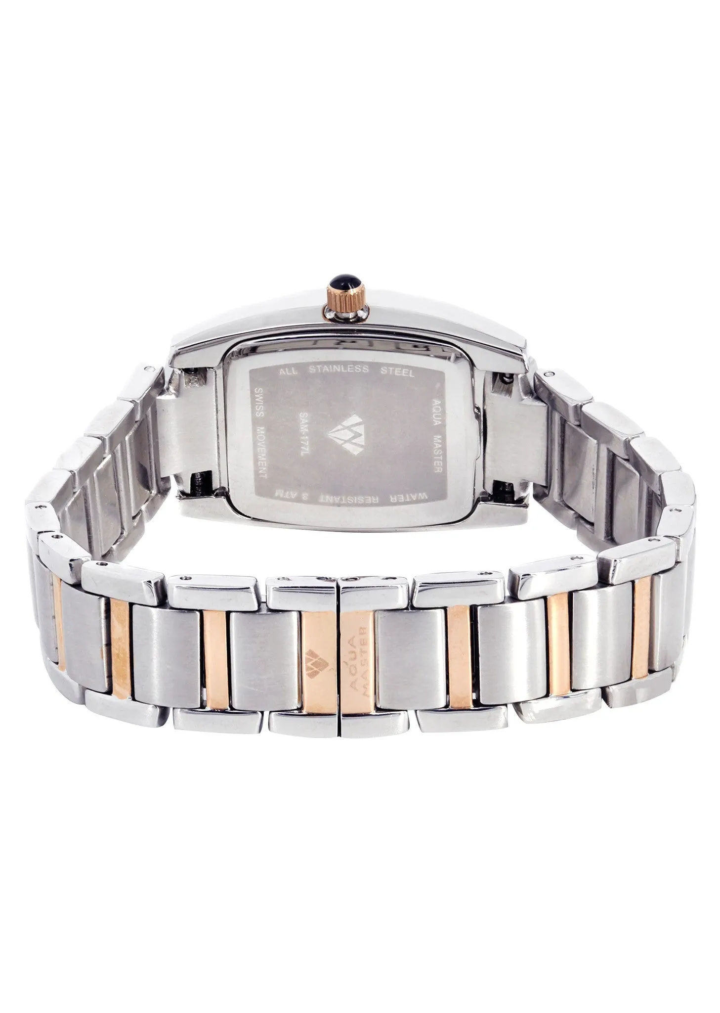 Womens Rose Gold Tone Diamond Watch | Appx 1.12 Carats