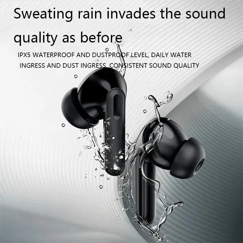 Xiaomi Bluetooth Headphone Wireless Earphones Sport Waterproof 9D Stereo Headsets With Mic LED Display Low Latency Earbuds