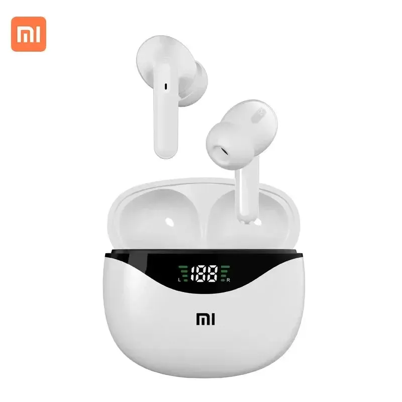 Xiaomi Bluetooth Headphone Wireless Earphones Sport Waterproof 9D Stereo Headsets With Mic LED Display Low Latency Earbuds