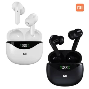 Xiaomi Bluetooth Headphone Wireless Earphones Sport Waterproof 9D Stereo Headsets With Mic LED Display Low Latency Earbuds