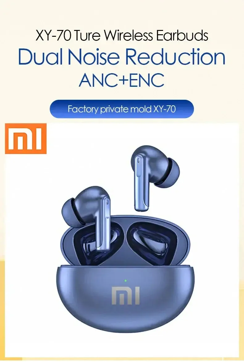 Xiaomi Buds 3 Pro Bluetooth Wireless Earphone ANC Charging Headphones Xy-70 TWS HiFi Stereo Audio Noise Reduction Sports Earbuds