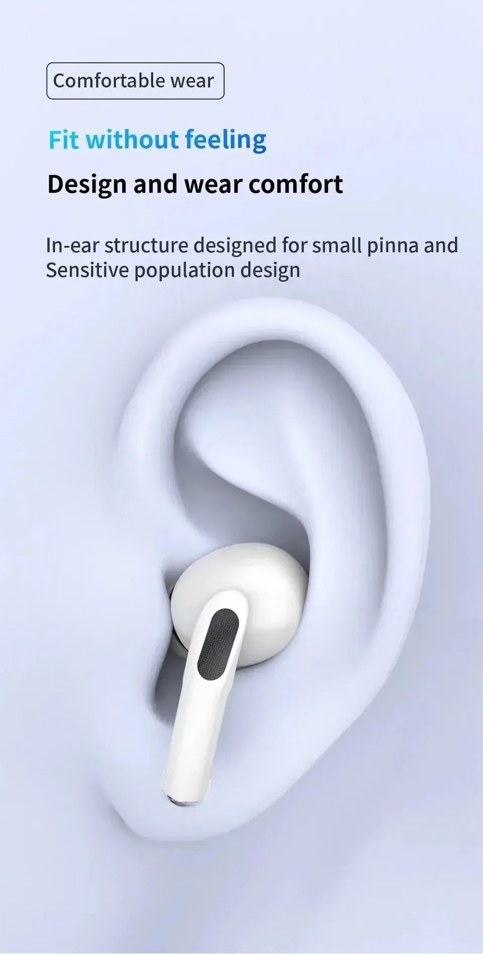 XIAOMI Wireless Bluetooth 5.3 Earphones ANC TWS Touch Control Active Noise Cancelling In Ear Buds Sport Earphones With Mic