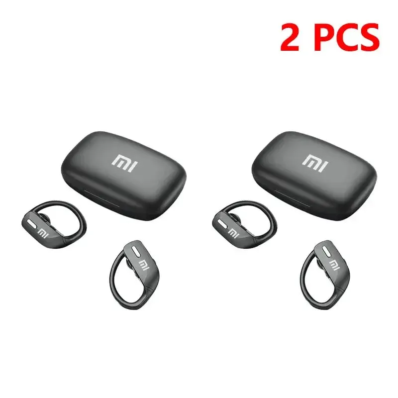 XIAOMI Wireless Bluetooth Earbuds Mijia T17 Dual LED Display Headphones Bass Sound Earhooks In-Ear Earbud With Mic For Workout