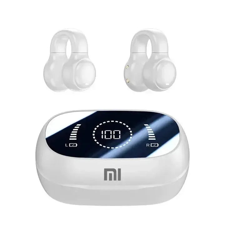 Xiaomi Wireless Headphones Bluetooth 5.3 Bone Conduction Ear Clip  Gaming Headsets 9D Stereo Noise Canceling Sport Earphones