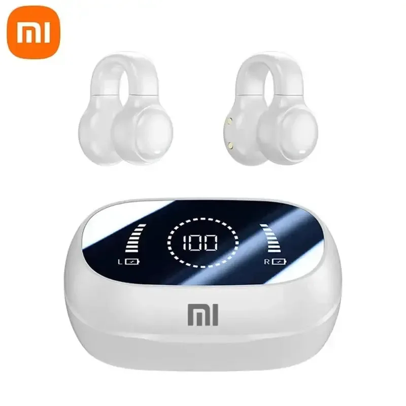 Xiaomi Wireless Headphones Bluetooth 5.3 Bone Conduction Ear Clip  Gaming Headsets 9D Stereo Noise Canceling Sport Earphones