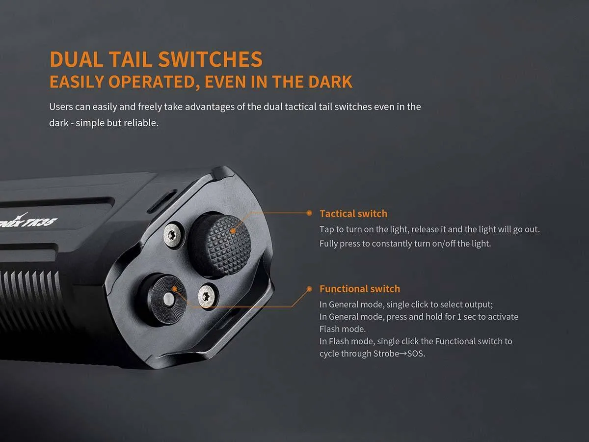 [Y.E.S] Fenix TK35 UE LED Flashlight 2018 Edition 3200 Lumens